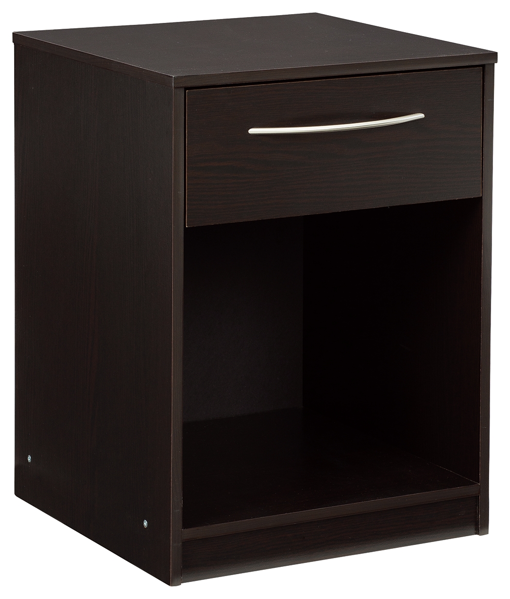 Finch - One Drawer Night Stand - Black