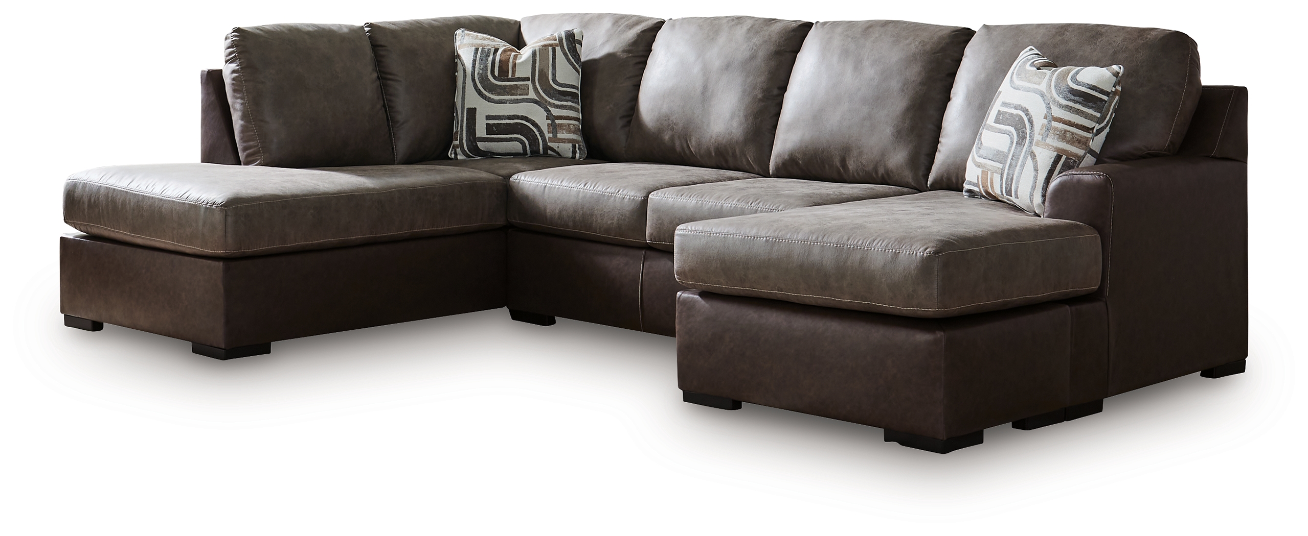 Castille Way - 2-Piece Sectional With LAF Corner Chaise - Fossil