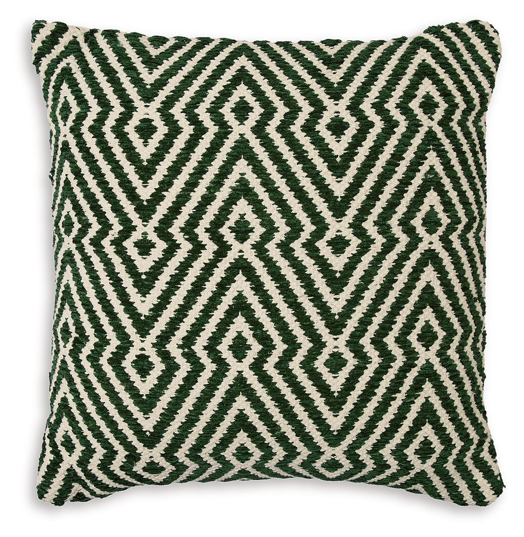 Digover - Pillow (Set of 4) - Green / Ivory