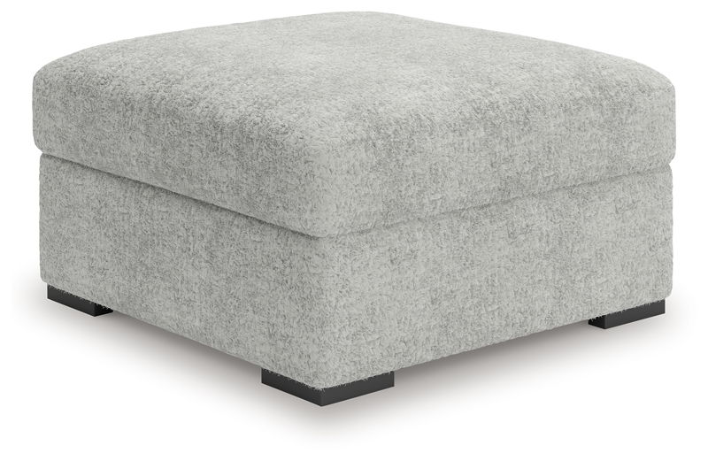 Cuddle Plush - Oversized Accent Ottoman - Arctic