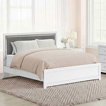 Maeling - Full Panel Footboard - White