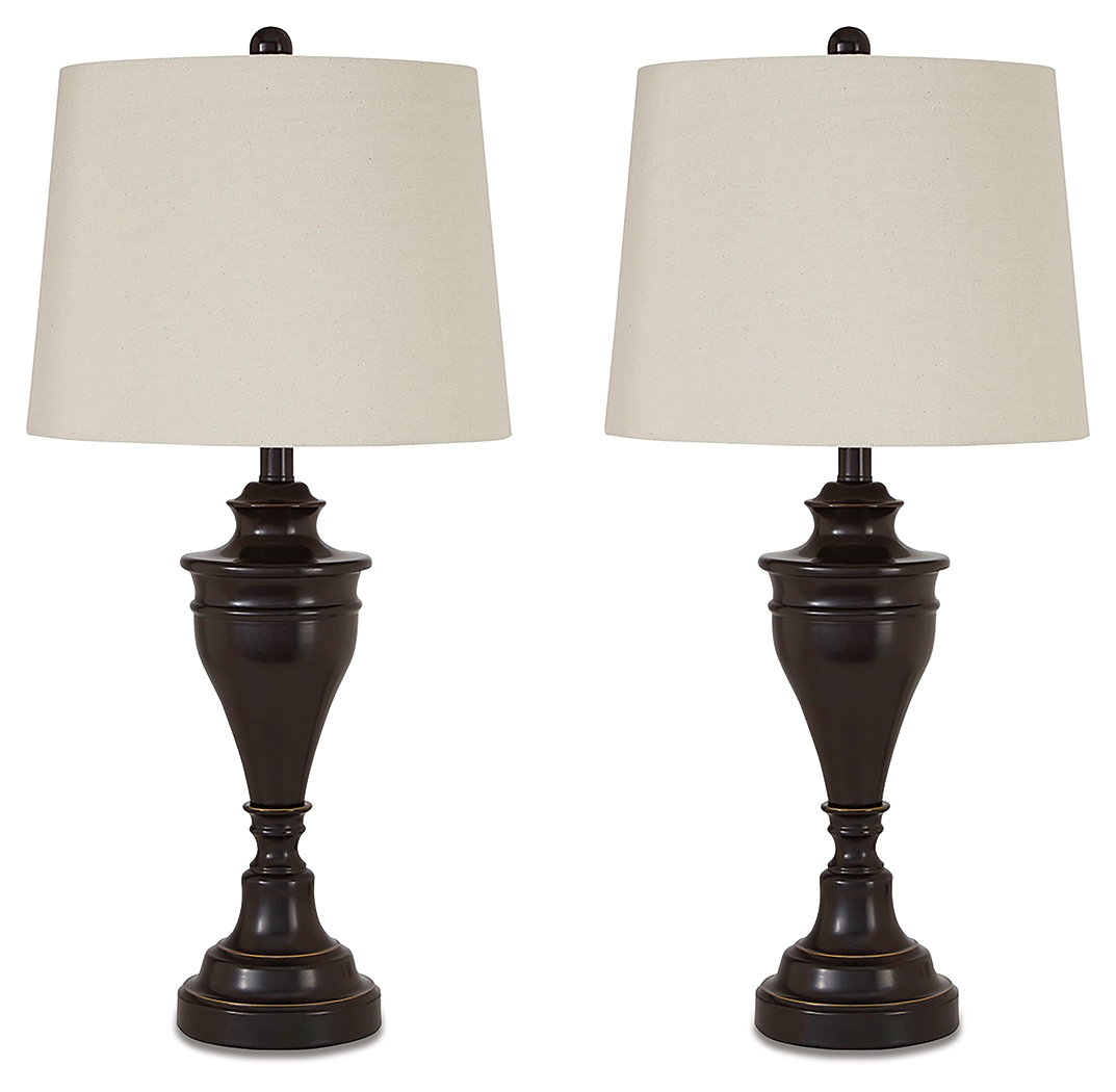 Darlita - Metal Table Lamp (Set of 2) - Bronze Finish