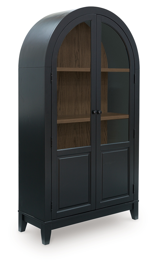 Dagandale - Accent Cabinet - Black / Natural