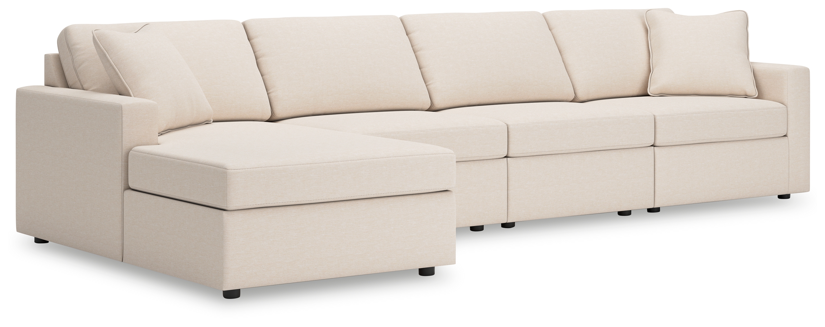 Modmax - 4-Piece Sectional With Laf Corner Chaise - Oyster