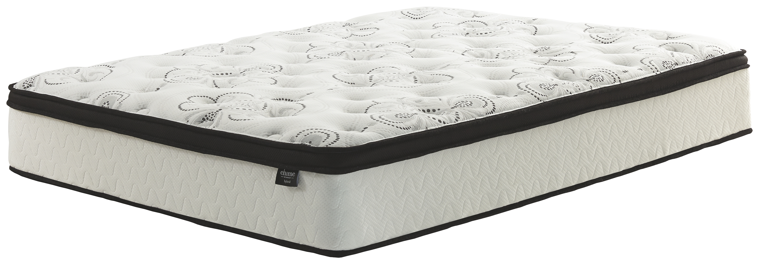 Chime 12 Inch Hybrid - 12" California King Mattress - White