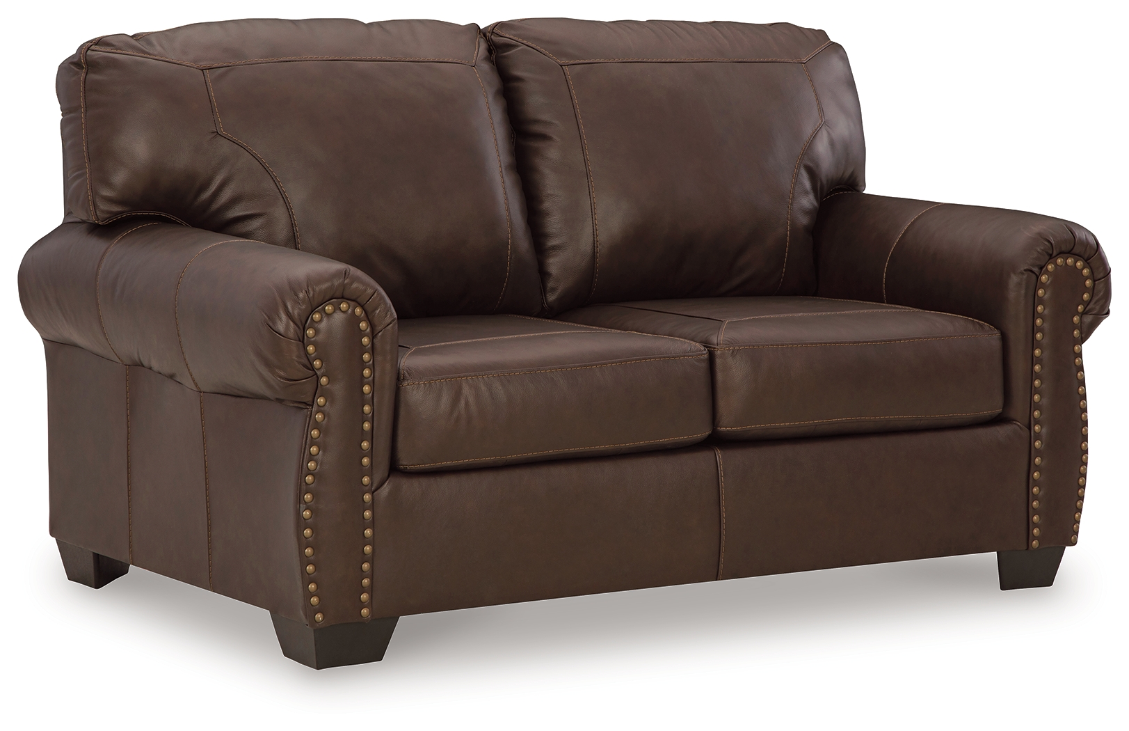 Colleton - Loveseat - Dark Brown