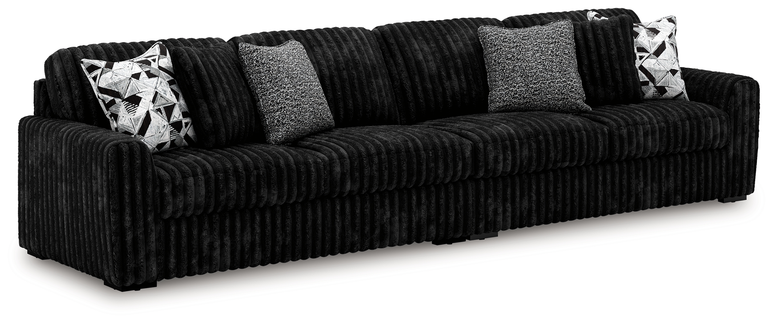 Midnight-Madness - 2-Piece Sectional - Onyx