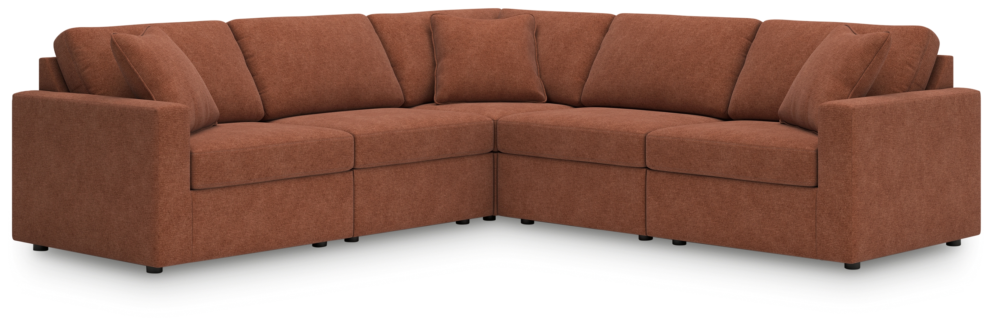 Modmax - 5-Piece Sectional - Spice