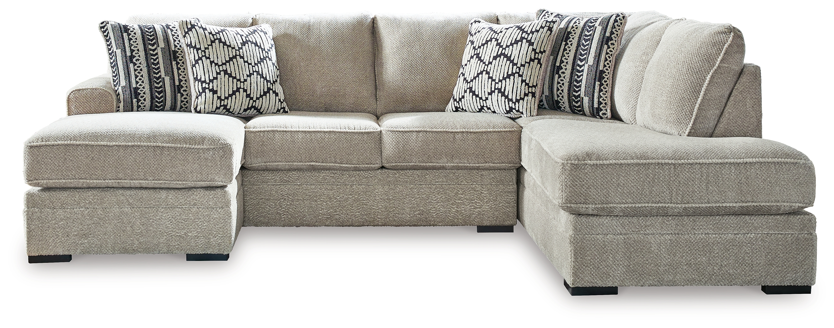 Calnita - 2-Piece Sectional With Raf Corner Chaise - Sisal