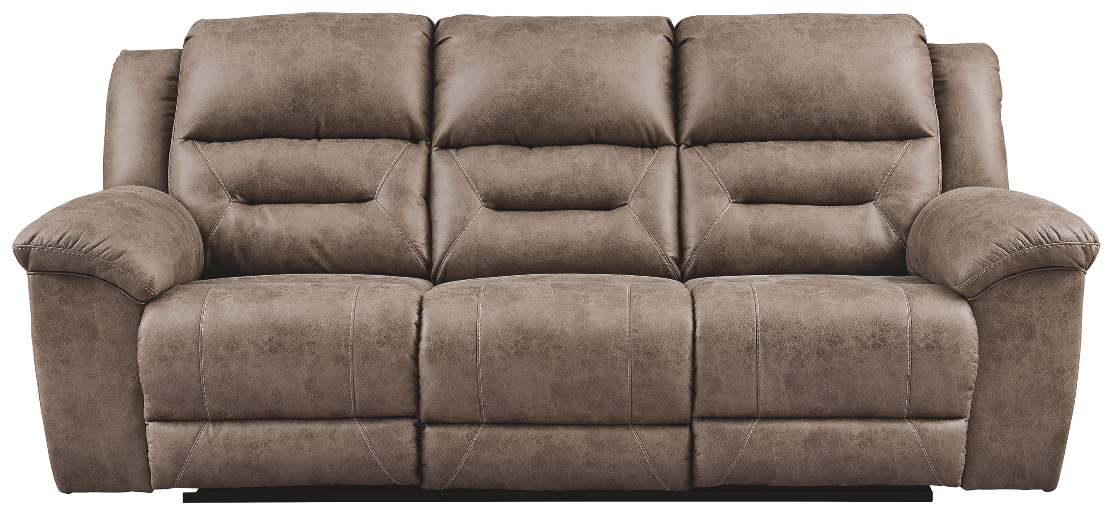 Stoneland - Reclining Power Sofa - Light Brown