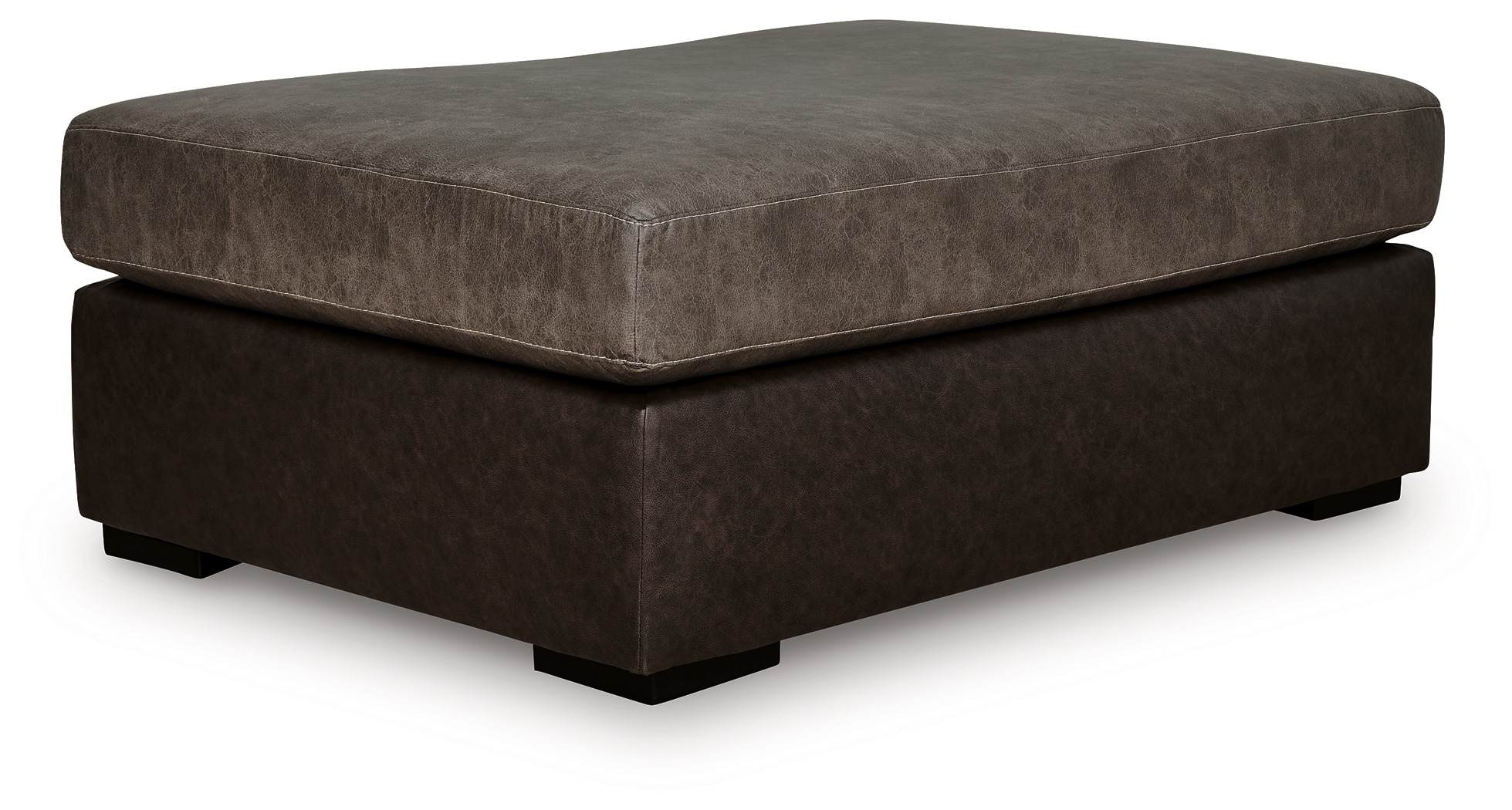 Castille Way - Oversized Accent Ottoman - Fossil