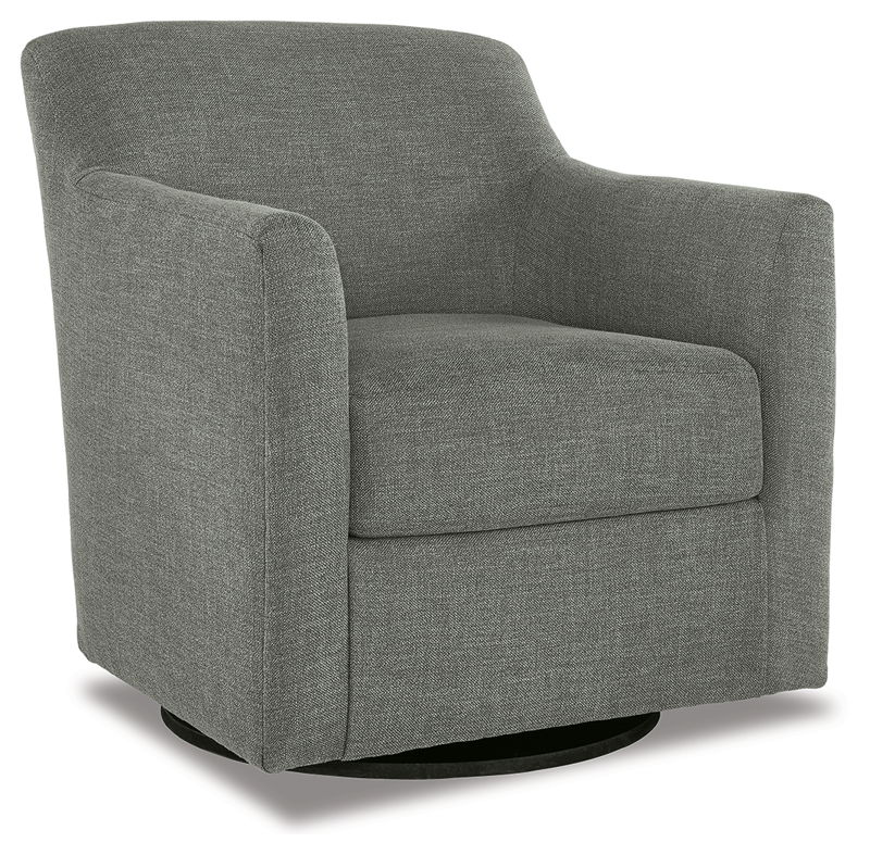 Bradney - Swivel Accent Chair - Gray