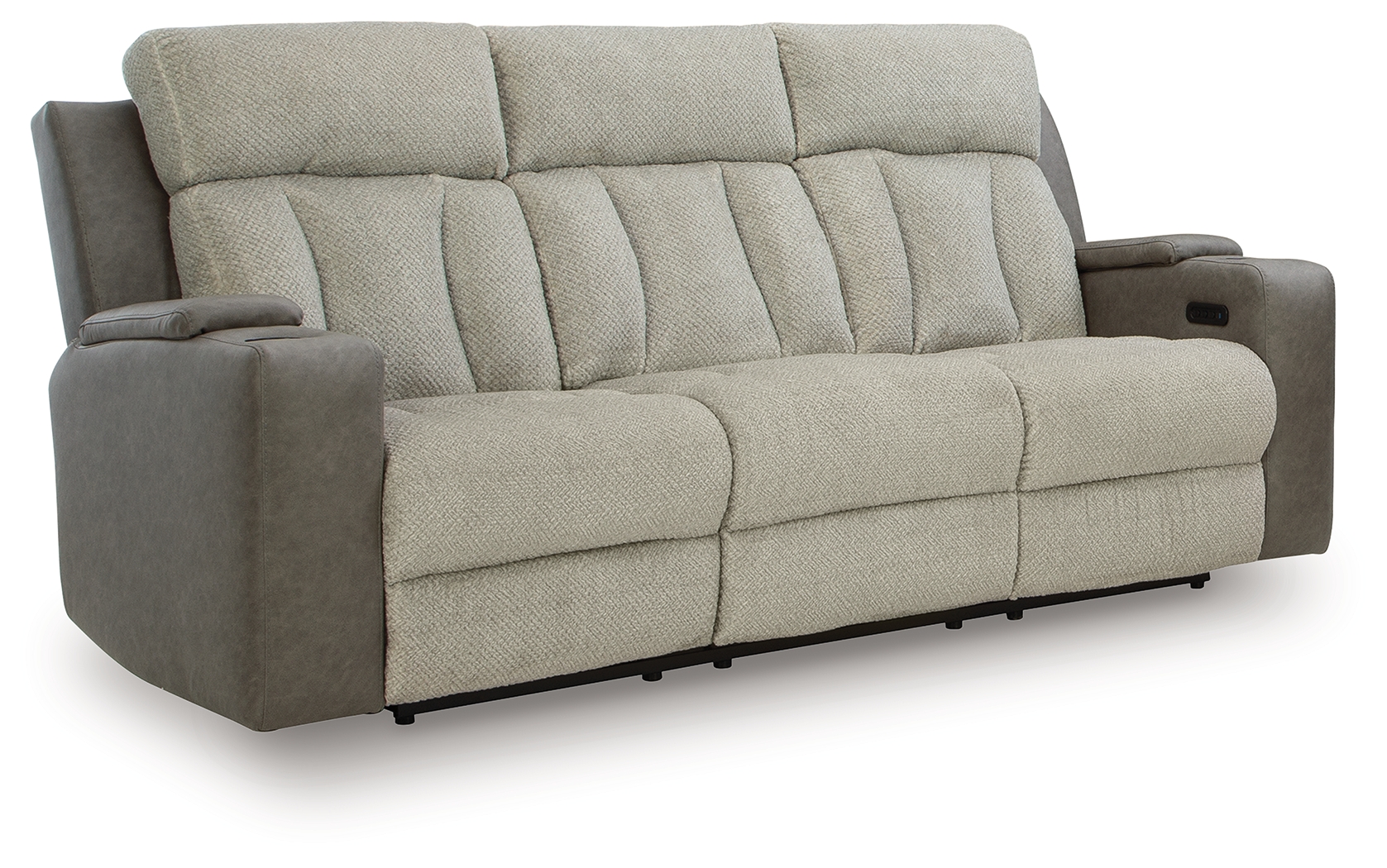 WhipLash - Power Reclining Sofa With Adj Headrest - Sisal