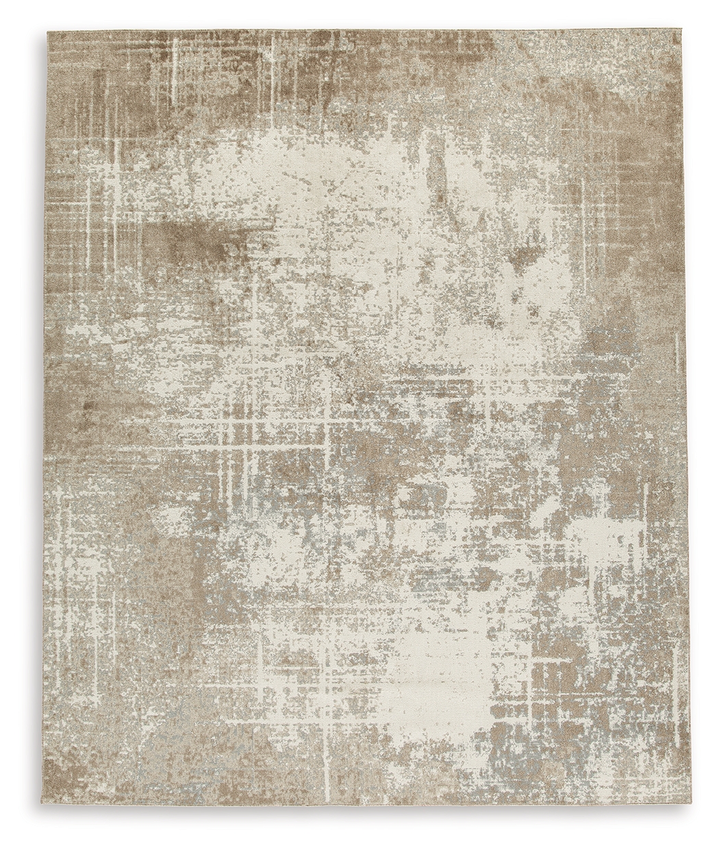Grifflain - 8' x 10' Rug - Tan / Brown / Gray
