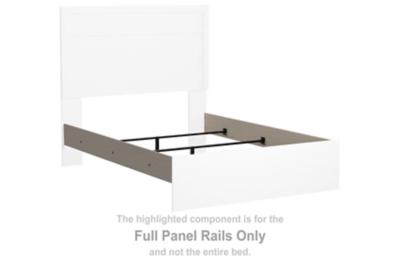 Stelsie - Full Panel Rails - White