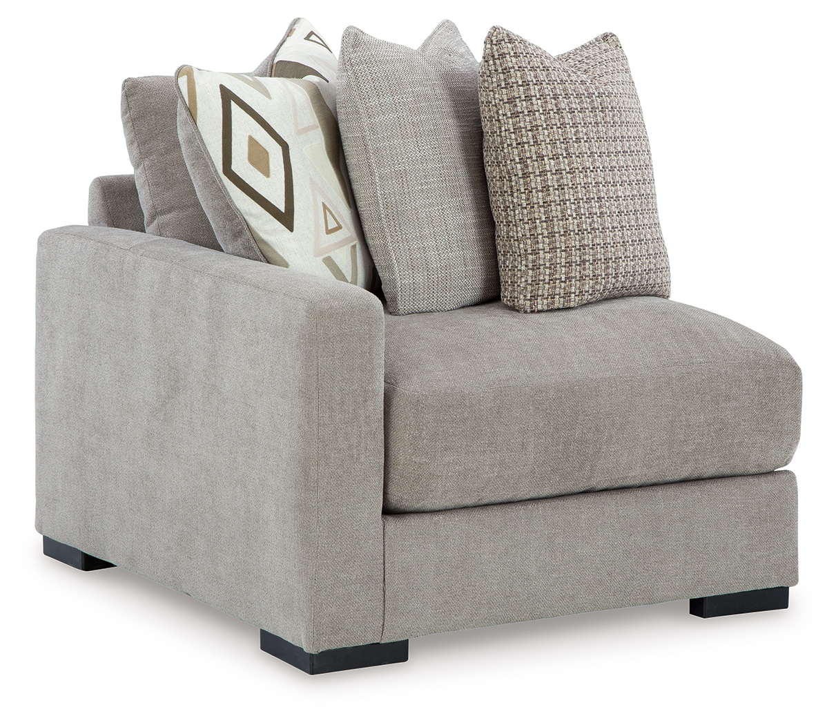 Aslan Court - Laf Corner Chair - Pebble