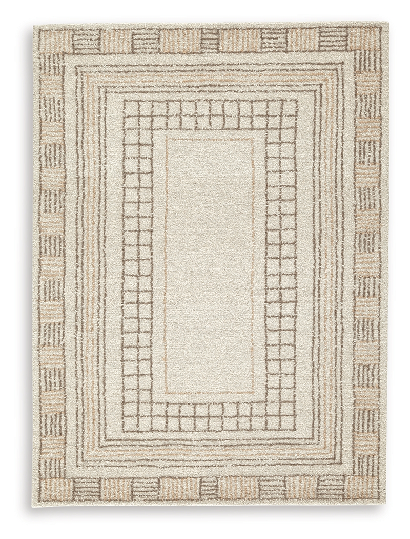 Idaman - 5' x 7' Rug - Taupe / Brown