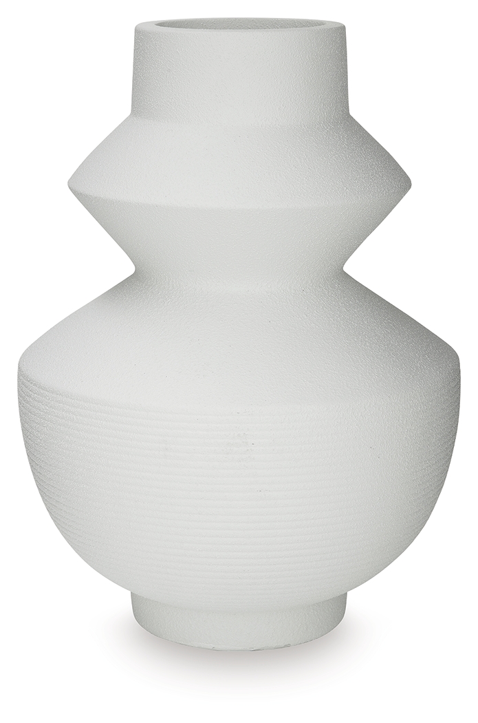 Naveen - Vase - 13" - White