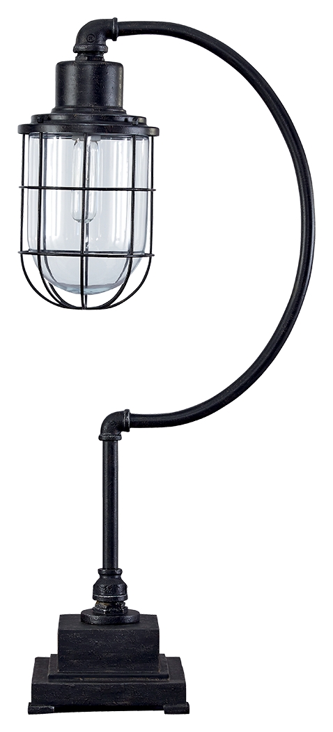 Jae - Metal Desk Lamp  - Antique Black
