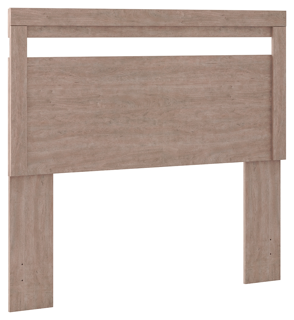 Flannia - Full Panel Headboard - Gray