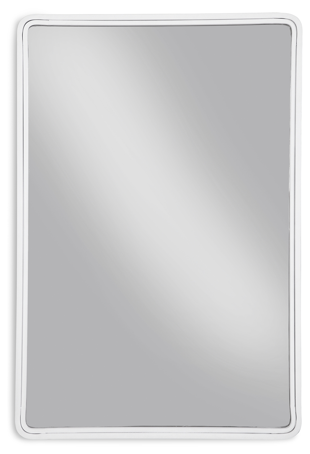 Brocky - Accent Mirror - Rectangle - White