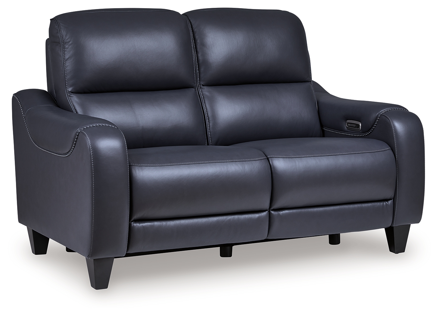 Mercomatic - Power Reclining Loveseat With Adj Headrest - Ocean