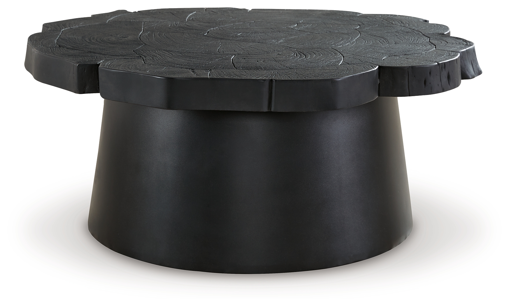Wimbell - Round Cocktail Table - Black
