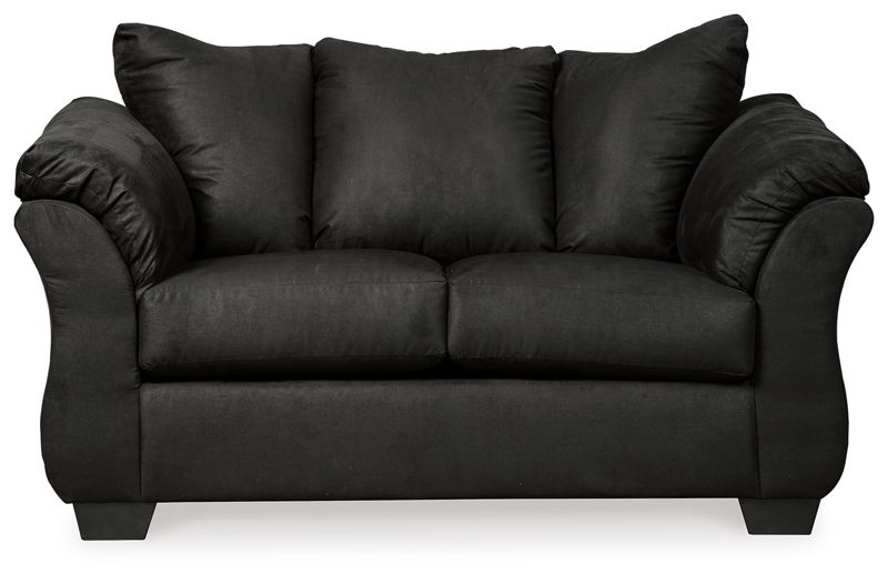 Darcy - Loveseat - Black