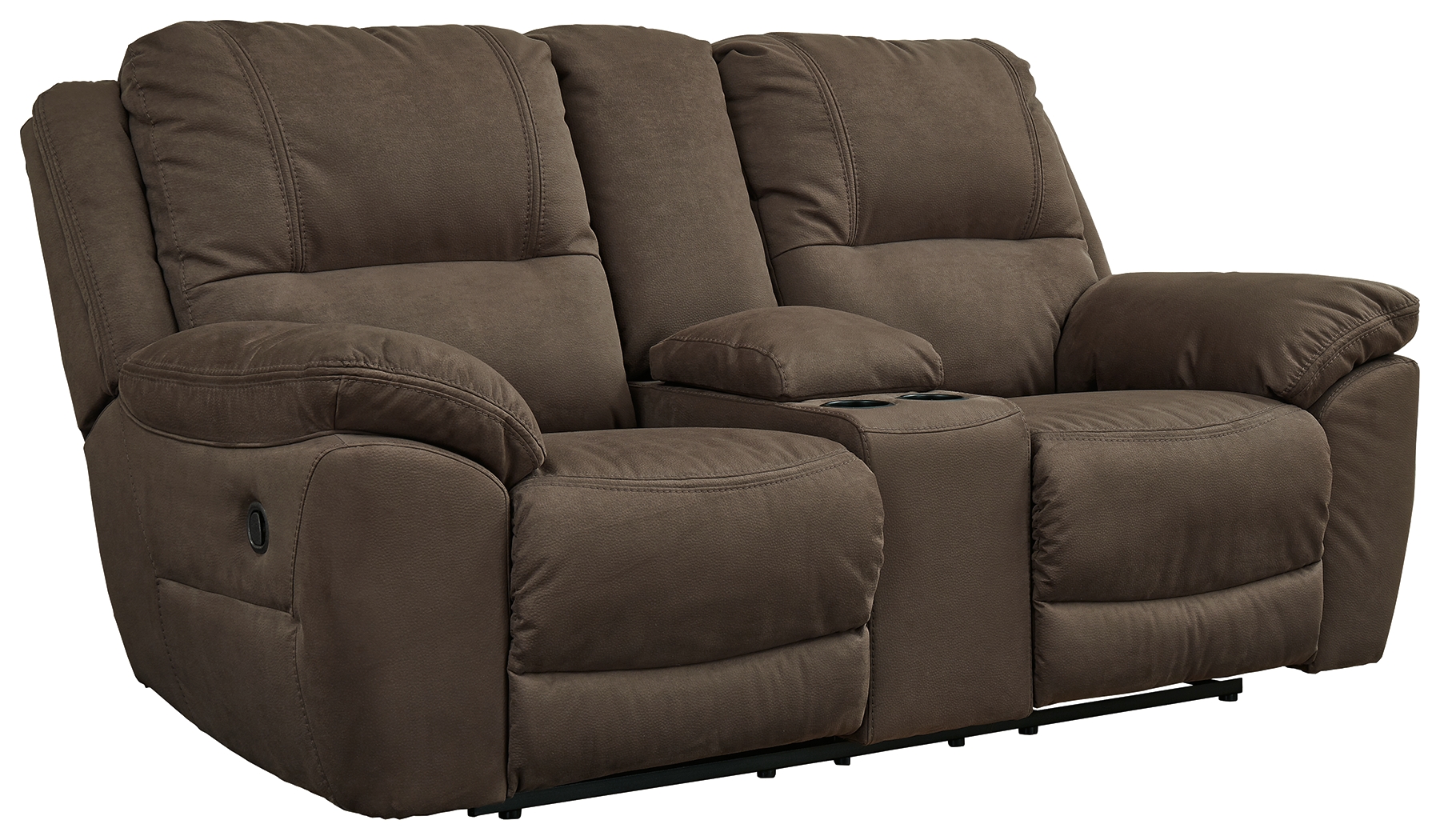 Next-Gen Gaucho - DBL Rec Loveseat w/Console - Espresso