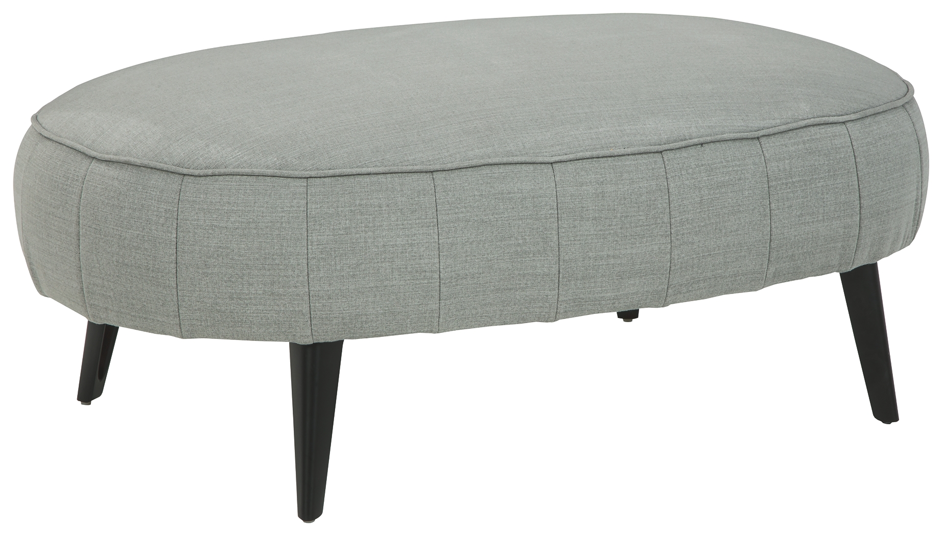 Hollyann - Oversized Accent Ottoman - Gray