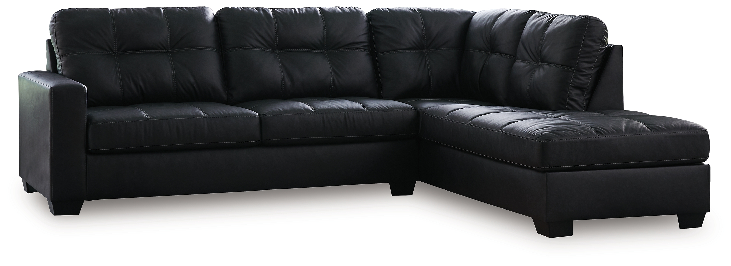 Barlin Mills - 2-Piece Sectional With Raf Corner Chaise - Carbon