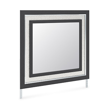 Zuraleus - Bedroom Mirror - Black