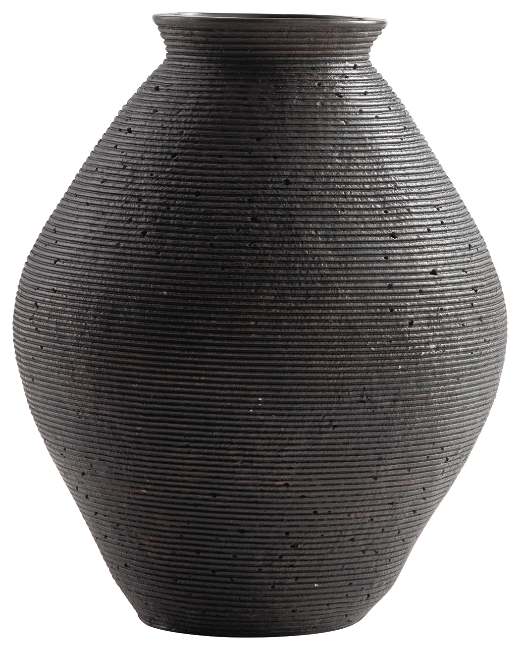Hannela - Vase - Small - Antique Brown