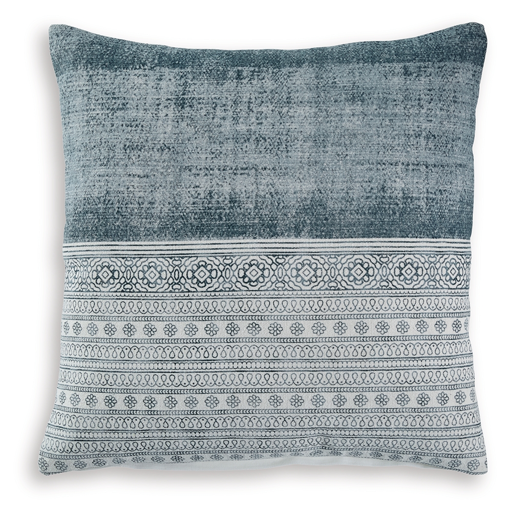 Harperville - Pillow (Set of 4) - Blue / White