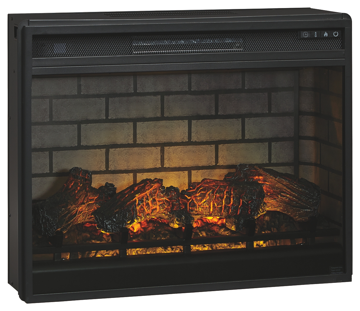 Entertainment Accessories - LG Fireplace Insert Infrared - Black