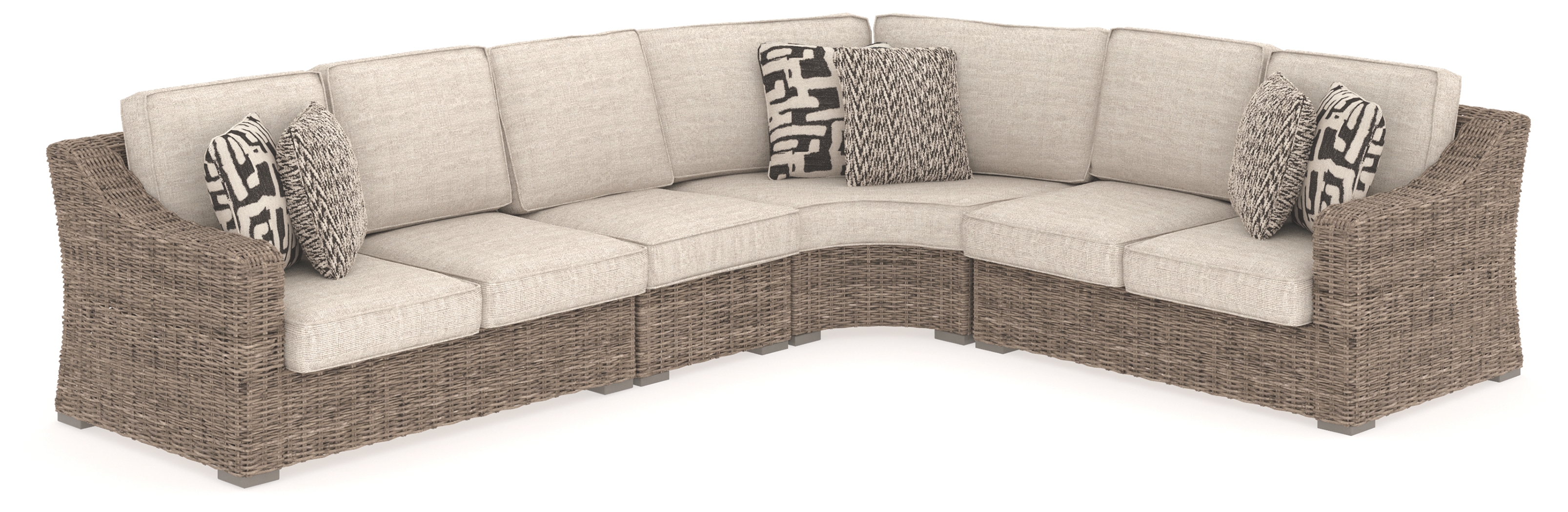 Beachcroft - 4 Pc. - Sectional Lounge - Beige