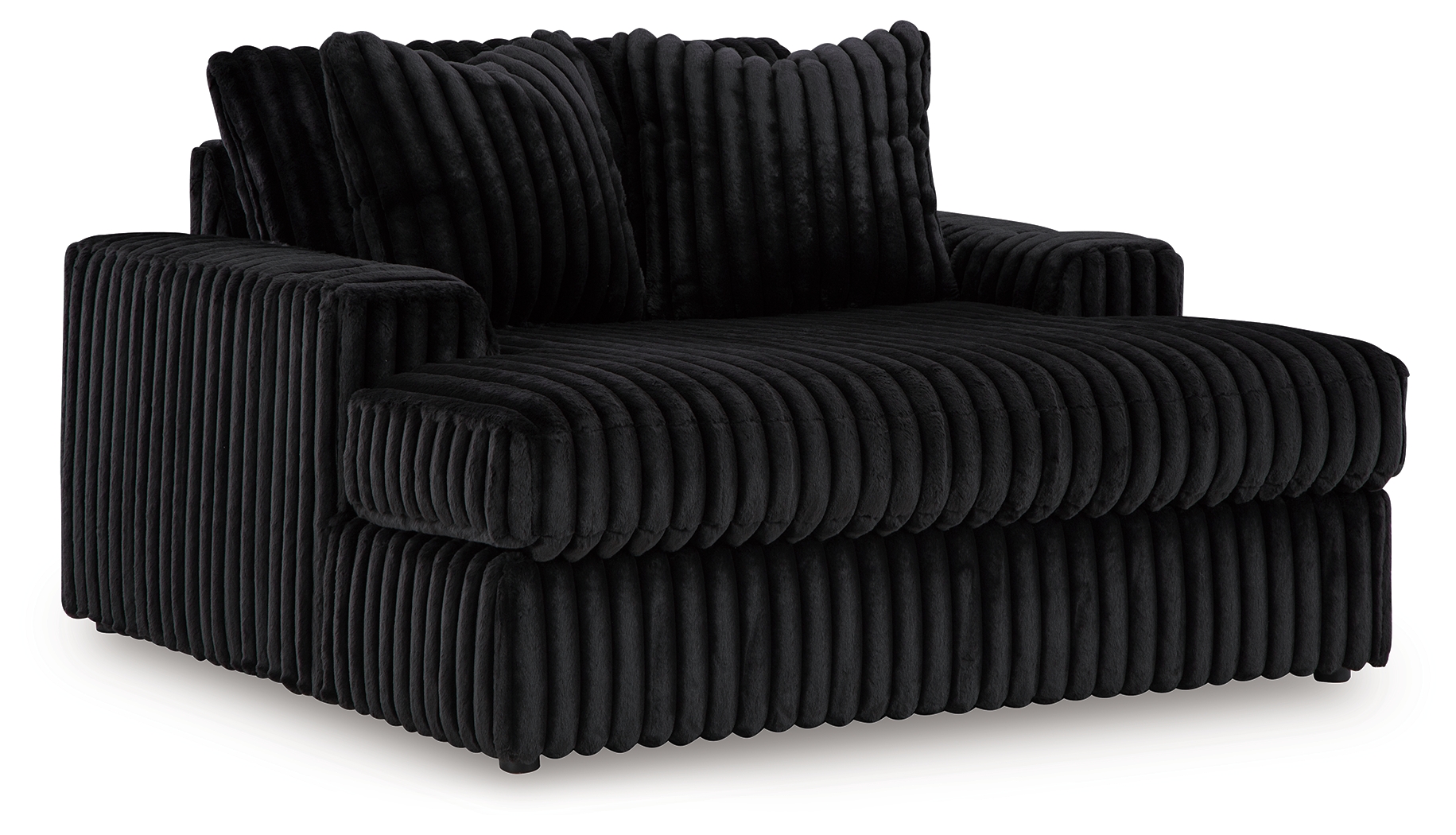 Midnight-Madness - Oversized Chaise - Onyx