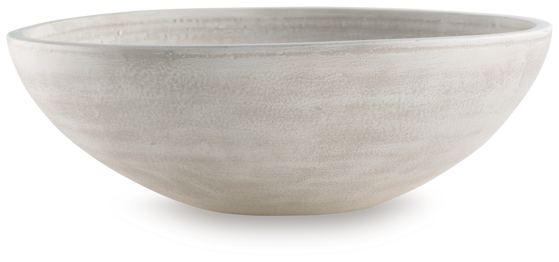Meadie - Bowl - Distressed White