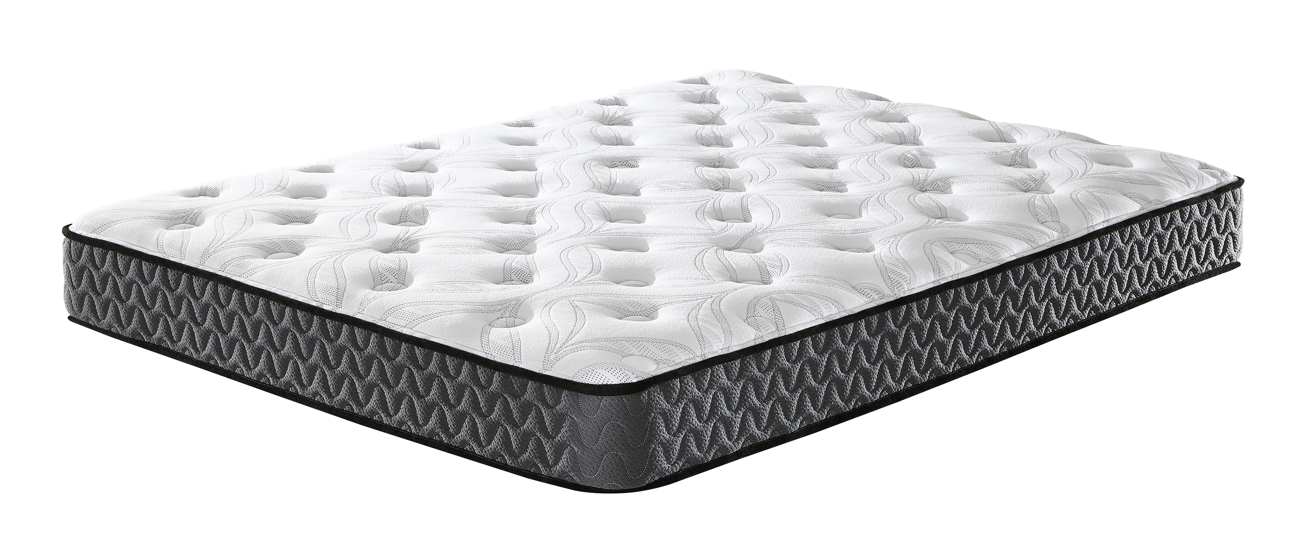 8 Inch Bonnell Hybrid - Queen Mattress - White