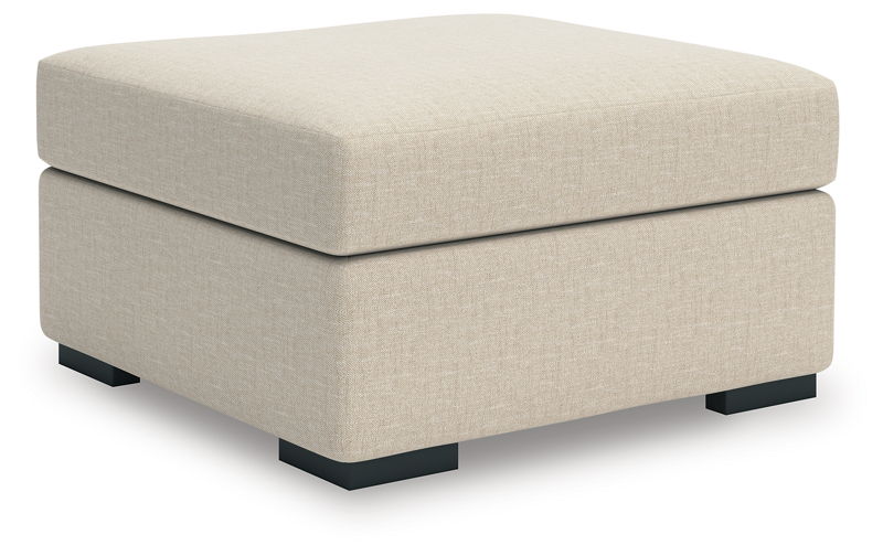 LadyMae - Oversized Accent Ottoman - Twill