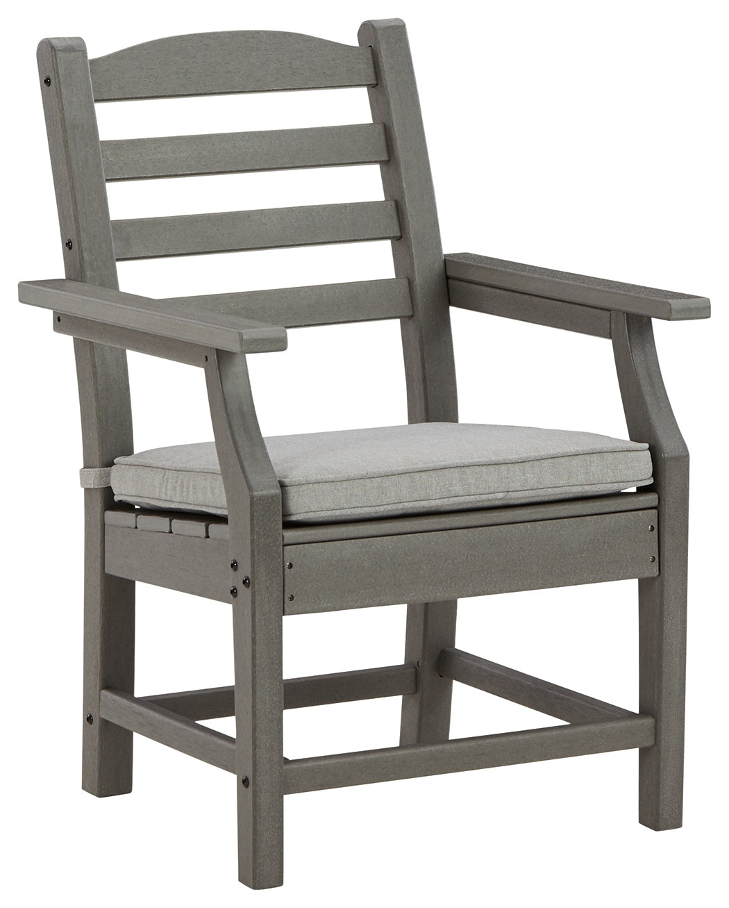 Visola - Arm Chair With Cushion (Set of 2) - Gray