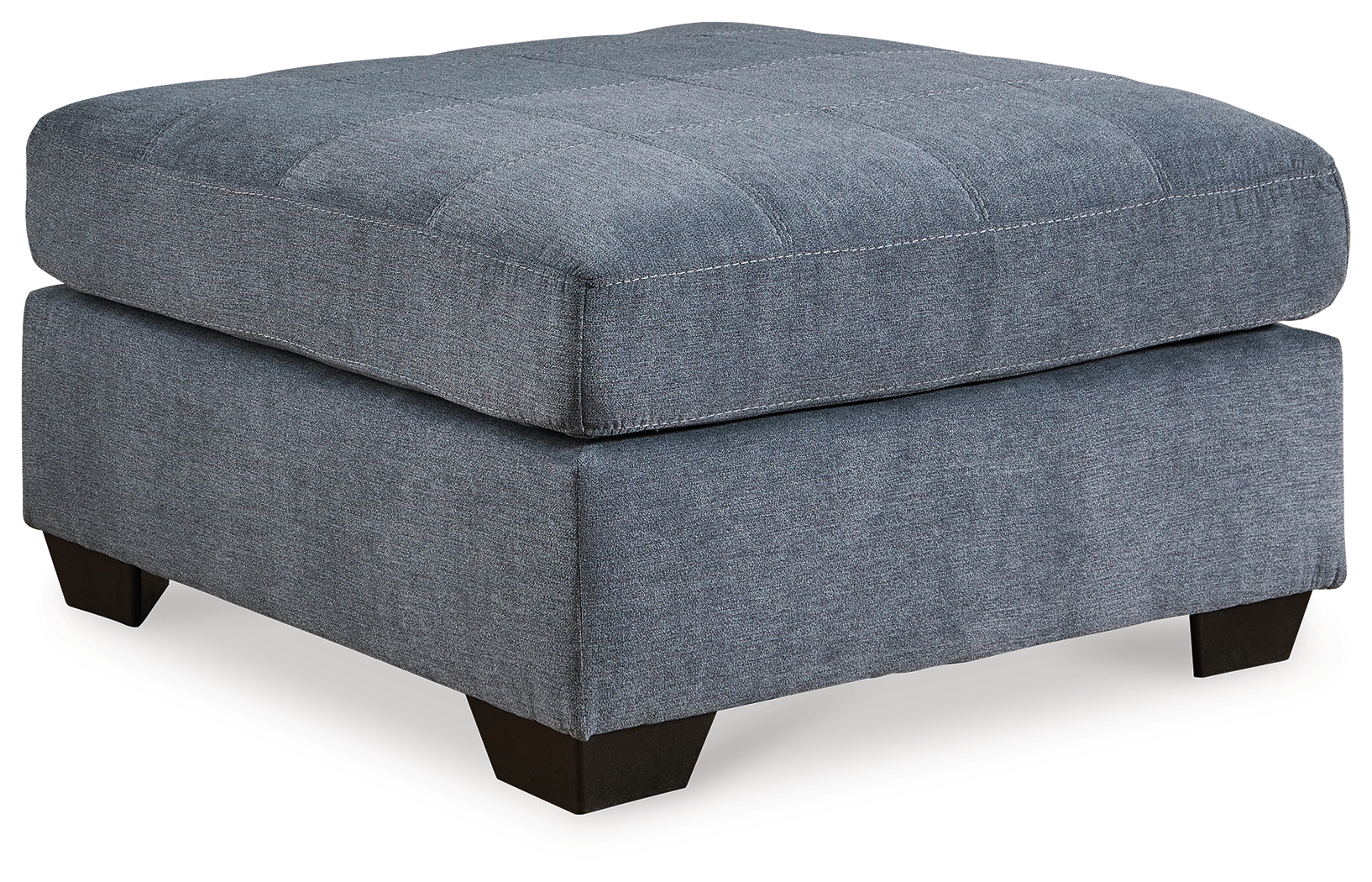 Marleton - Oversized Accent Ottoman - Denim