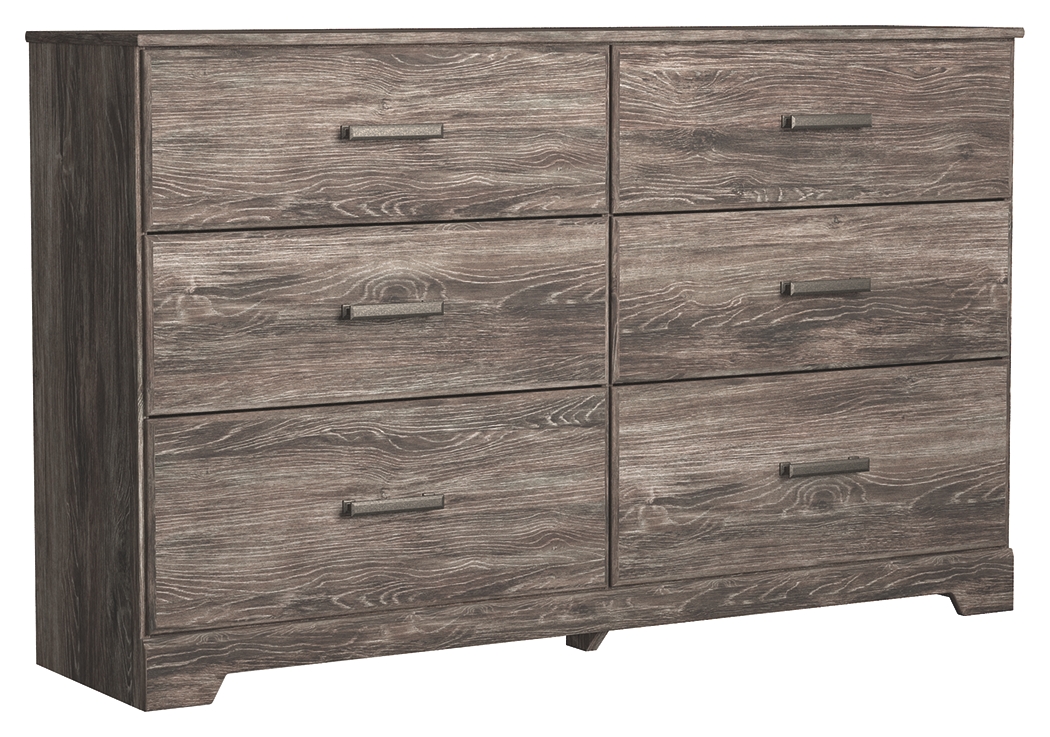Ralinksi - Six Drawer Dresser - Gray