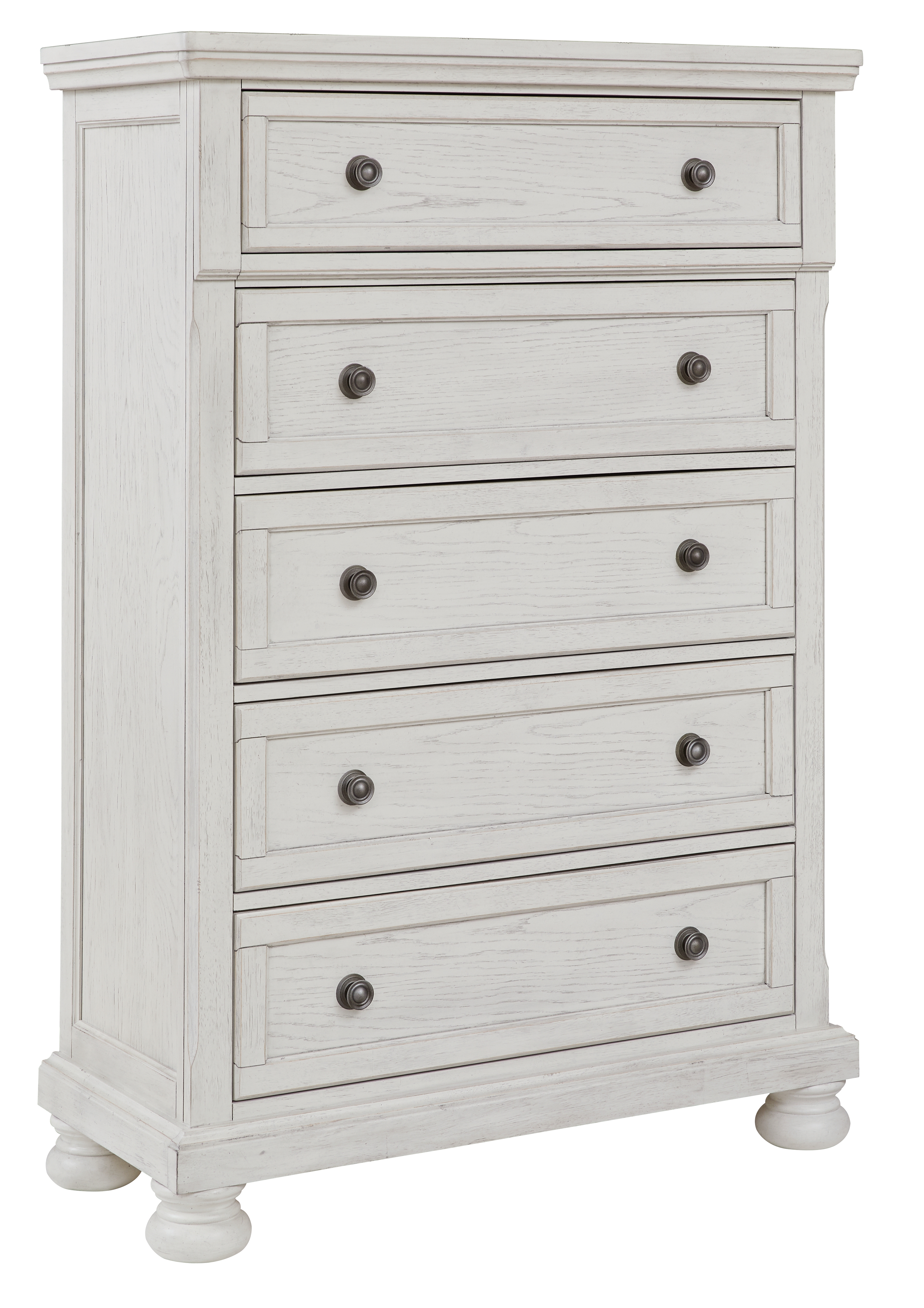 Robbinsdale - Five Drawer Chest - Antique White