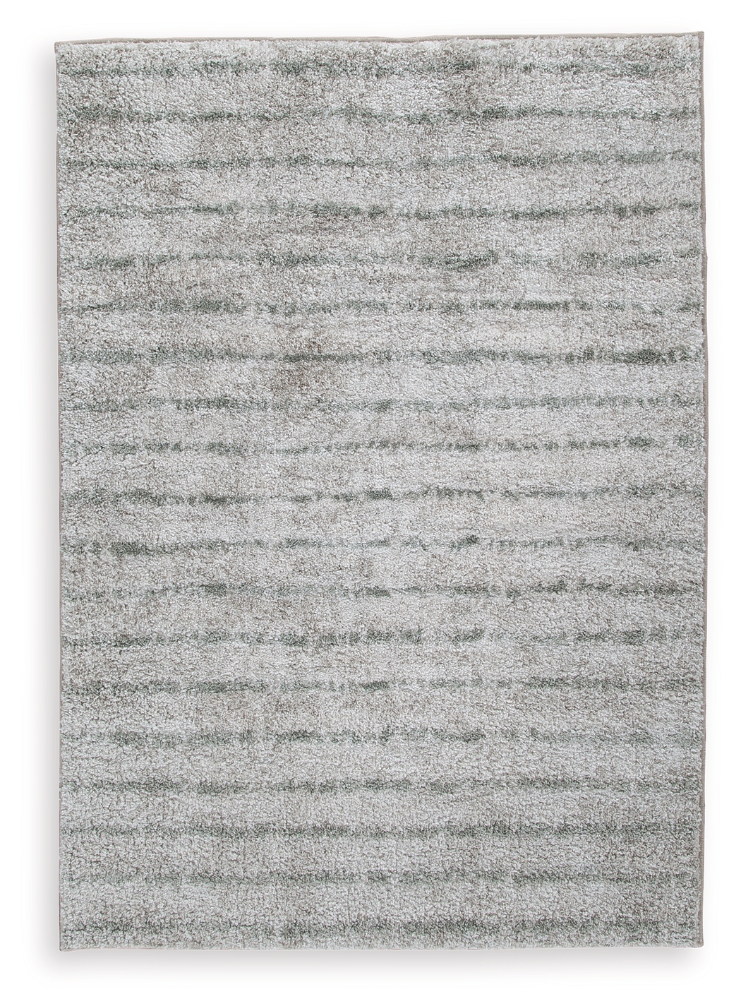 Laddway - 5' x 7' Rug - Cream / Green