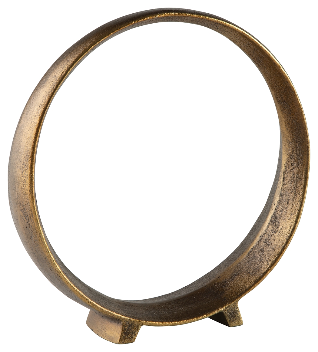 Ryandale - Sculpture (Set of 2) 11.5" - Antique Brass Finish