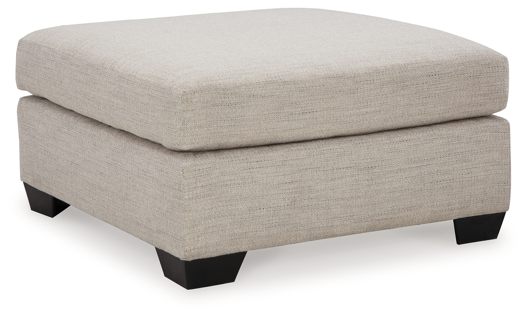 Mahoney - Oversized Accent Ottoman - Pebble