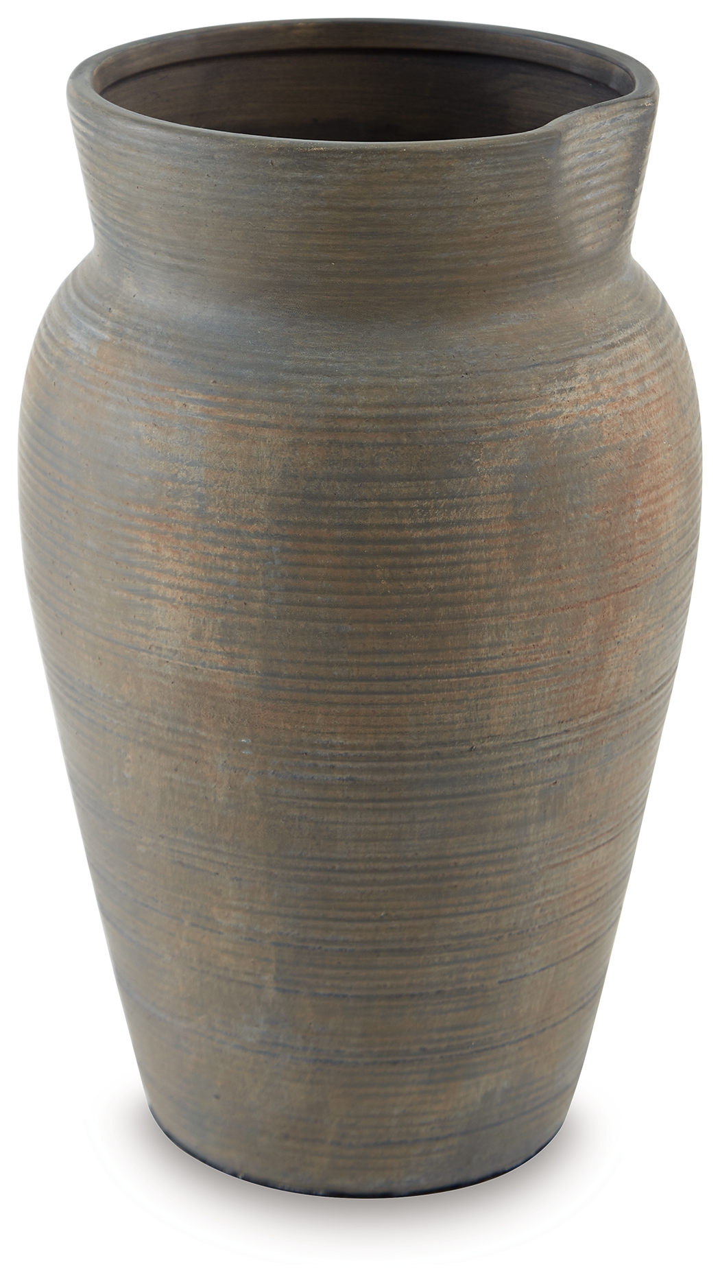 Brickmen - Vase - 12" - Antique Gray