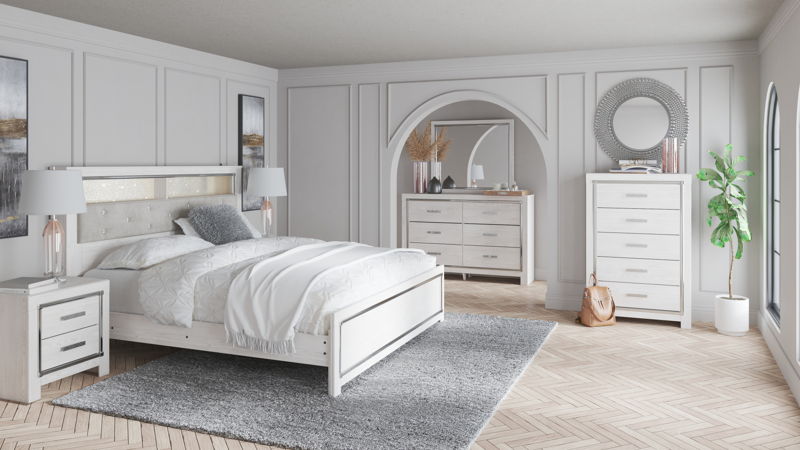 Altyra - Panel Bookcase Bedroom Set