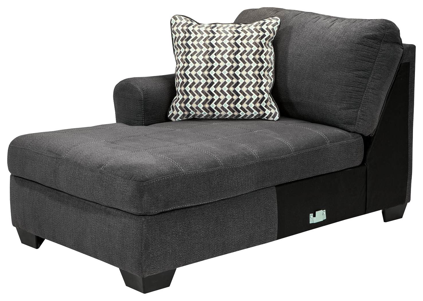 Ambee - LAF Corner Chaise - Slate